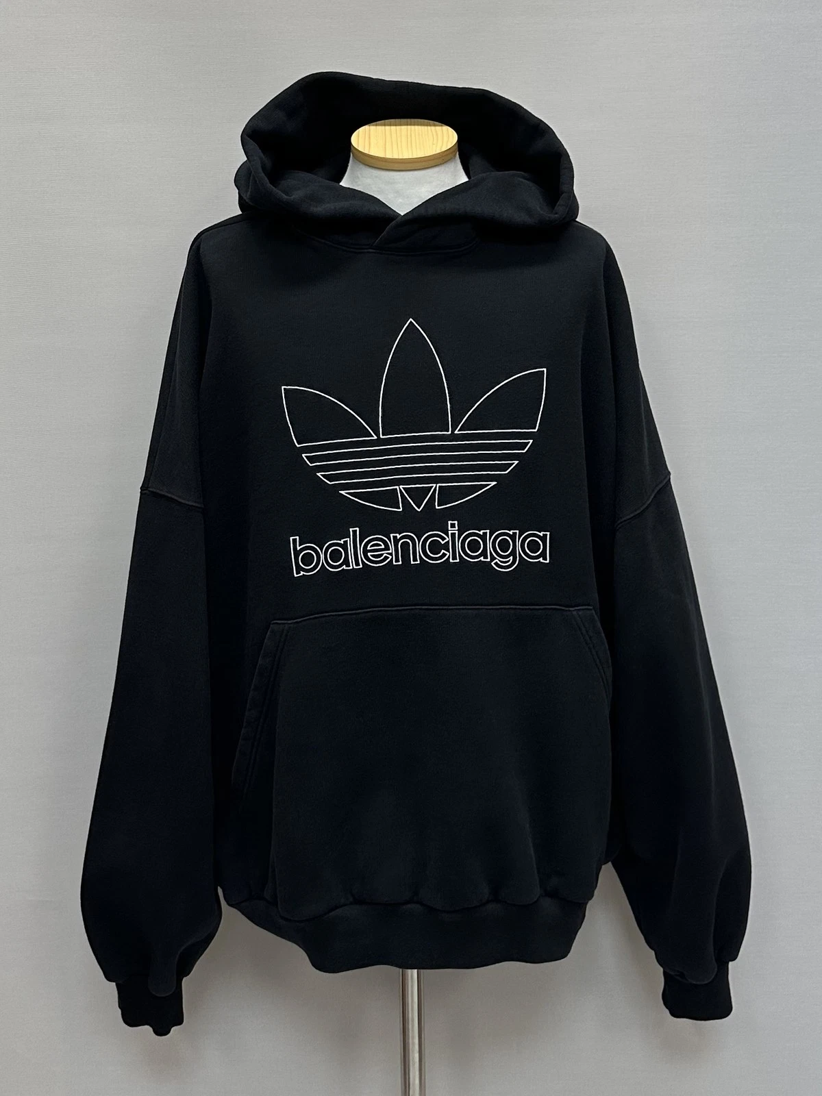 Felpa con cappuccio oversize Balenciaga x Adidas 2 133540371