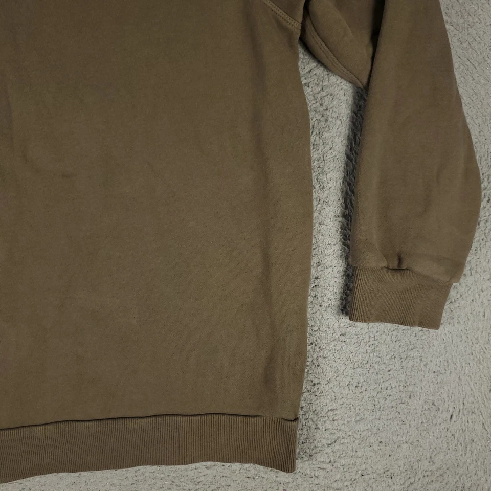 Suéter Lululemon Para Hombres Mediano Marrón Estado Estacionario 1/2 Cremallera Pullover Sudadera* Foto 4 de 4