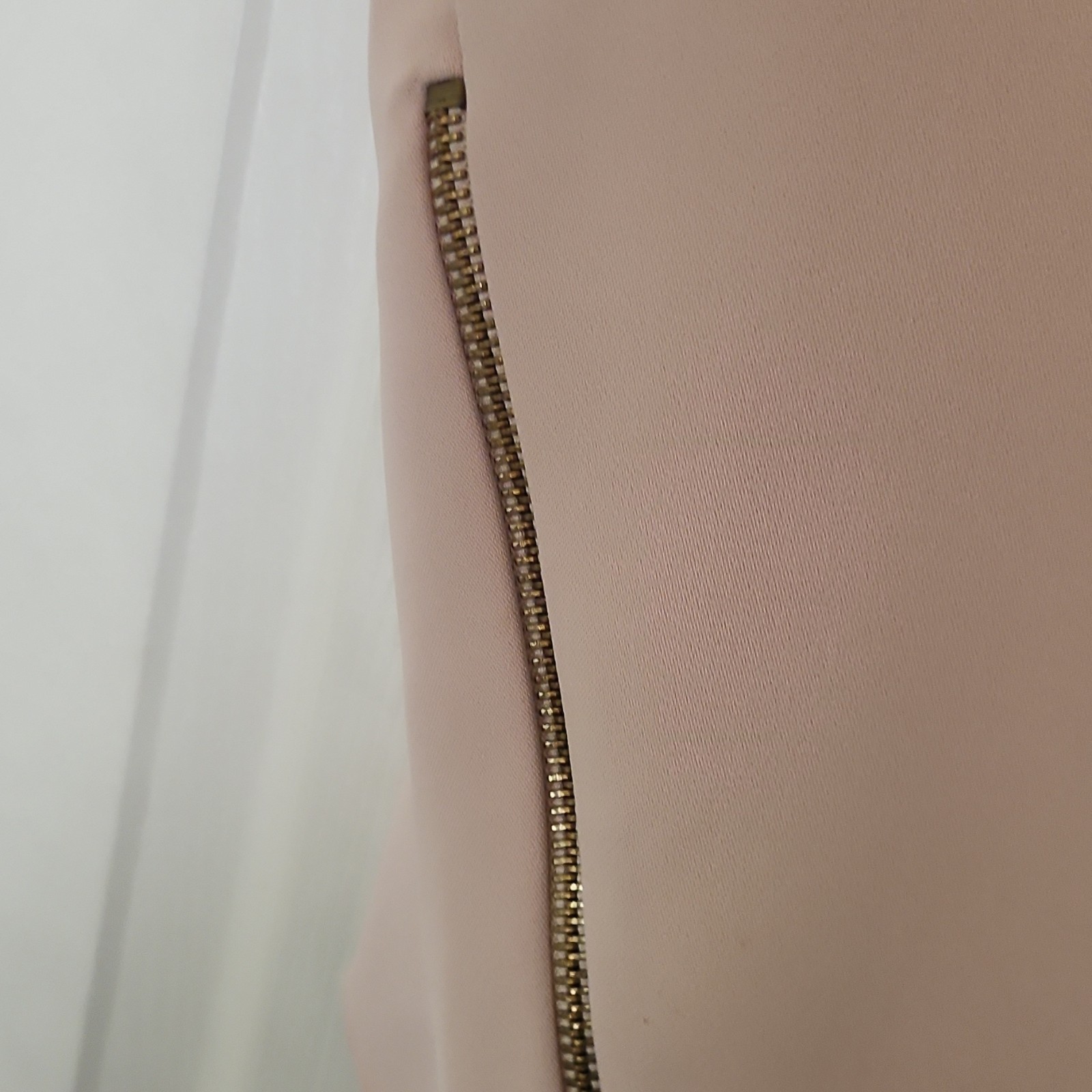 ZARA BASIC Light Pink Blazer Regular Long Sleeve … - image 3