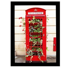 SESEAT 20x25 Black Picture Frame Wall Hanging Poster Display Pictures 20x25 Inch