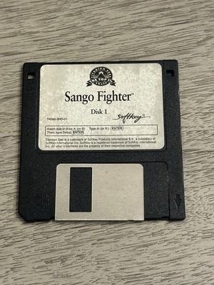 Sango Fighter Softkey 3.5'' Floppy Disk