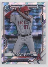 2021 Bowman Chrome Prospects Atomic Refractor Trent Deveaux #BCP-94 1s6