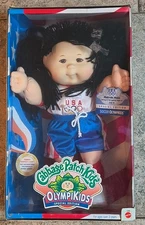 Mattel Olympics 1996 Cabbage Patch Kids Gymnastic Olympikid Special Ed. Doll