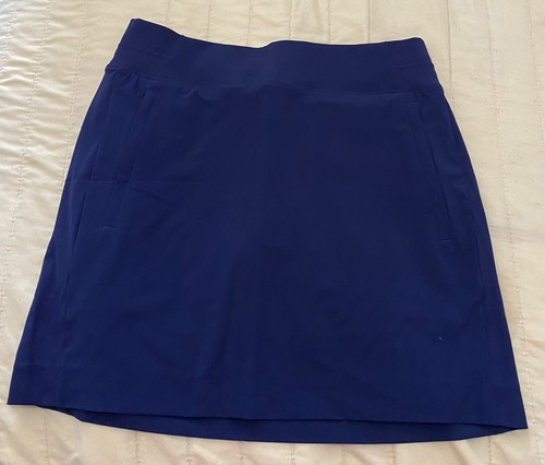 Athleta Size 6 Navy Blue Skirt With Pockets