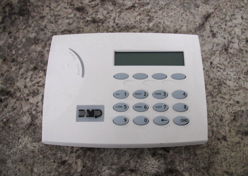 DMP 7060A-W Fire / Security Alarm Thinline Aqualite LCD Keypad White Used