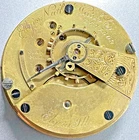 * 1893 18S ELGIN 11J  Gr 74 M 5 OF LS Pocket Watch Movement Parts Repair  P51