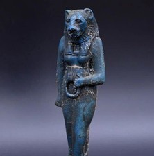 Egyptian Antiquities Rare Authentic Pharaonic Statue Egyptian Goddess Sekhmet BC