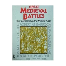 SPI Wargame Great Medieval Battles Box Fair/VG+