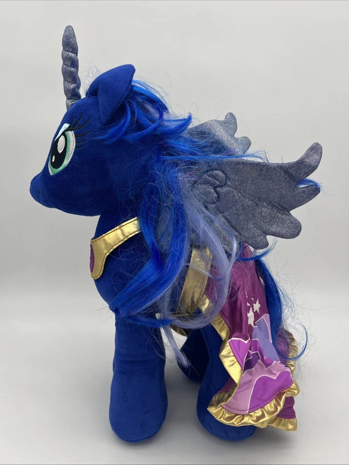 Build A Bear (BAB) My Little Pony Princess Luna 16” Peluche con Capa Foto 4 de 4