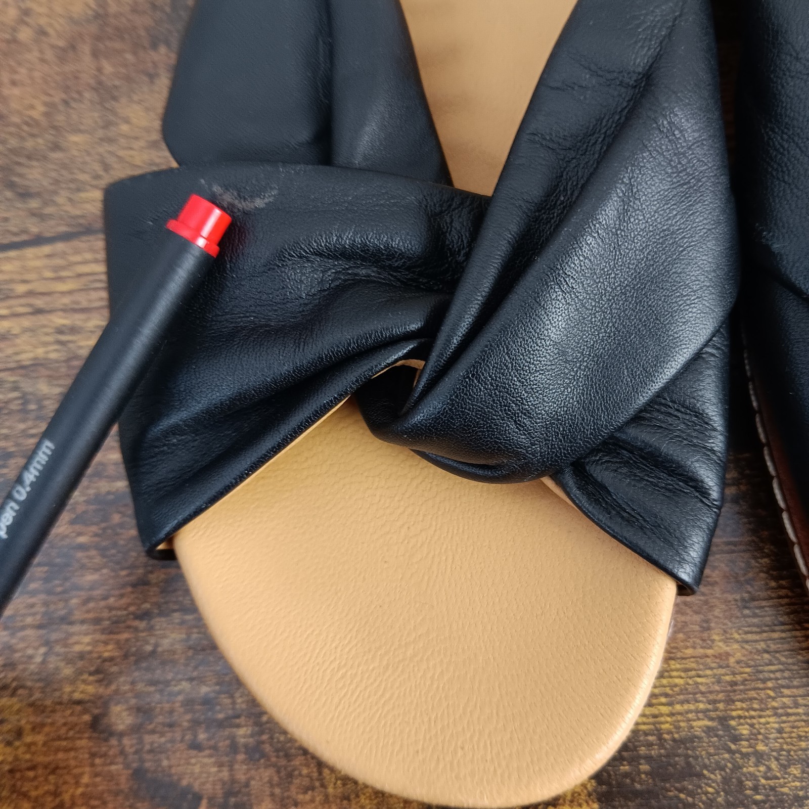 APL Sandali Sperry donna taglia 6 peluche slide neri bassi