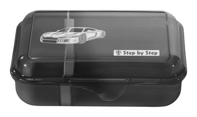 Step by Step Lunchbox Lunchbox Sports Car Mick schwarz weiß Neu