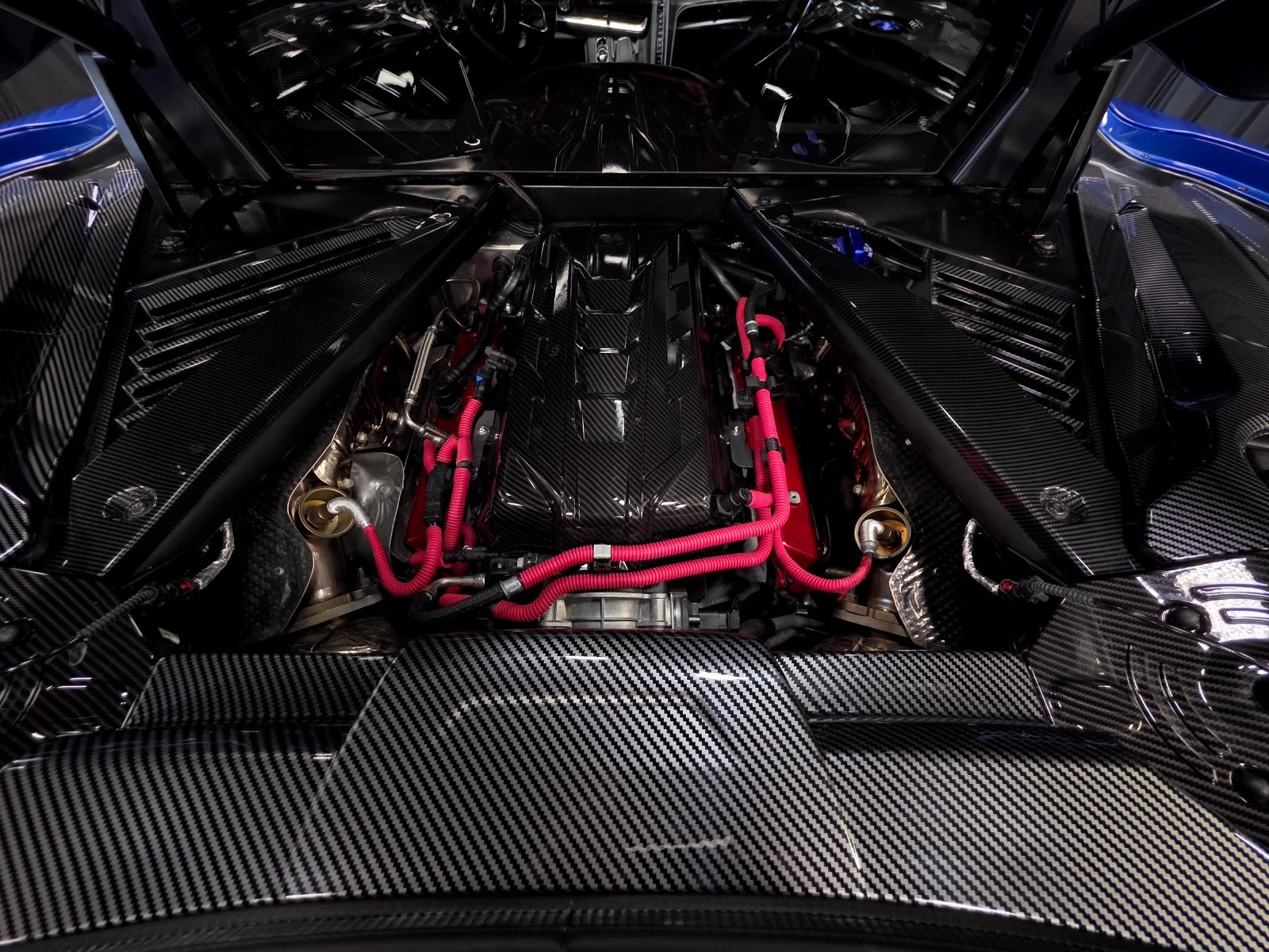 2023 Blue Metallic Chevrolet Corvette   | C8 Corvette Photo 3