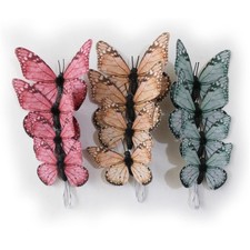 Butterfly Wall Decor 12PCS 2Sizes, 3D Butterfly Decor Fake Butterfly Wall But...