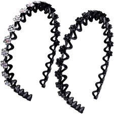 2 Pcs Headband with Teeth, Comfortable Headbands for Women with Teeth, Fashio...