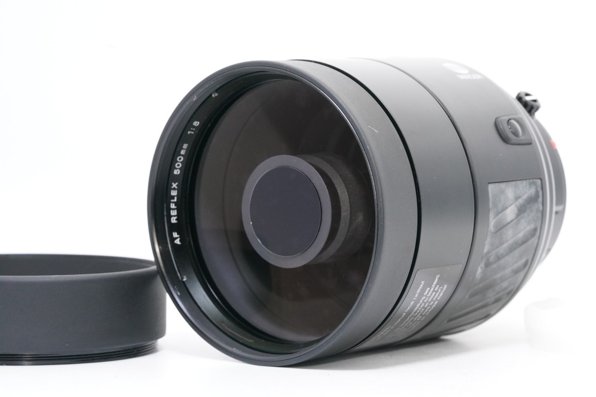 minolta AF reflex 500mm f8 ミラーレンズ　望遠 Near MINT] Minolta AF Reflex 500mm F8 Telephoto Mirror Lens Sony A