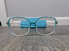 Unbranded Women's Teal Blue Eyeglasses Frames Only OT465170-01 58-15-148