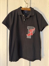 Polo Ralph Lauren P-Wing Black Polo: Size Small
