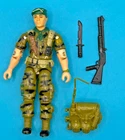 1987 FALCON (V1) Green Beret G.I. Joe 3 3/4 inch Figure Complete