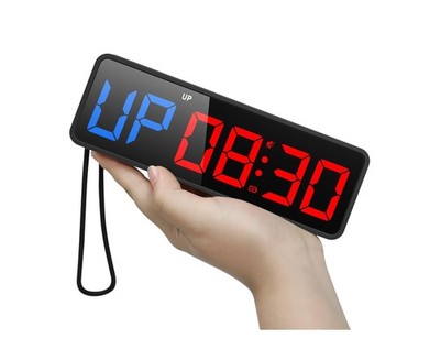 ANJANK Small Portable Gym Timer Clock, Strong Magnet, Workout Interval Timer ...