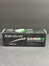NEW Top Flite V2 GAMER Golf Balls White 3-piece (3 Pack) for Golf