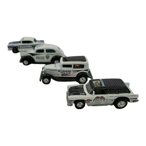 ホットウィール Cop Rods 緊急車両 ミニカー Hot Wheels（ホットウィール） コップロッズ COP RODS 8台セット（HW-4