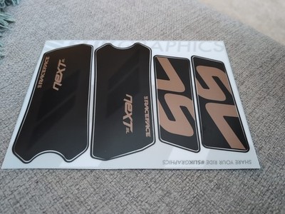 NEU Raceface Next SL Kurbel Aufkleber Slik Grafik - mattes Finish