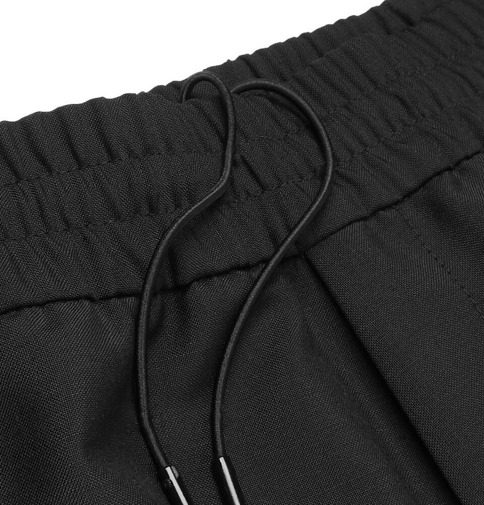 Acne Studios Ryder Wool Mohair Drawstring Trousers Black Acne Studios Ryder Wool Mohair Drawstring Trousers Black