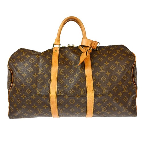LOUIS VUITTON KEEPALL 50 TRAVEL HANDTASCHE MONOGRAM M41426 MB8906 XX31527