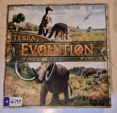 Tactic Games US Terra Evolution Lebensbaum Brettspiel 4 Spieler Brettspiel Wird geöffnet