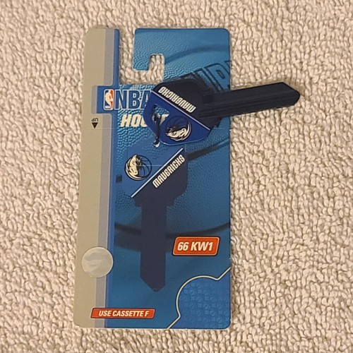 Dallas Mavericks Basketball KW1 #66 House Key vuota non tagliata NBA nuova cassetta chiave F - Foto 2 di 4
