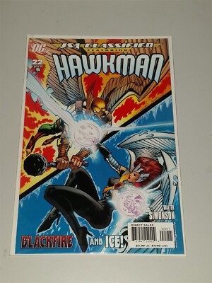 JSA KLASSIFIZIERT MIT HAWKMAN #22 (9,4 ODER BESSER) DC COMICS MÄRZ 2007