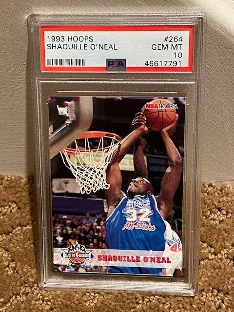 1993 Hoops Shaquille O'Neal PSA 10 #264 All Star Weekend Utah NEW