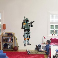 Boba Fett Star Wars Wall Sticker Decal Home Decor Art Mural Cut Out WC67