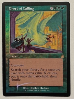Chord of Calling Retro Foil - Commander Masters MTG Magic the Gathering ...