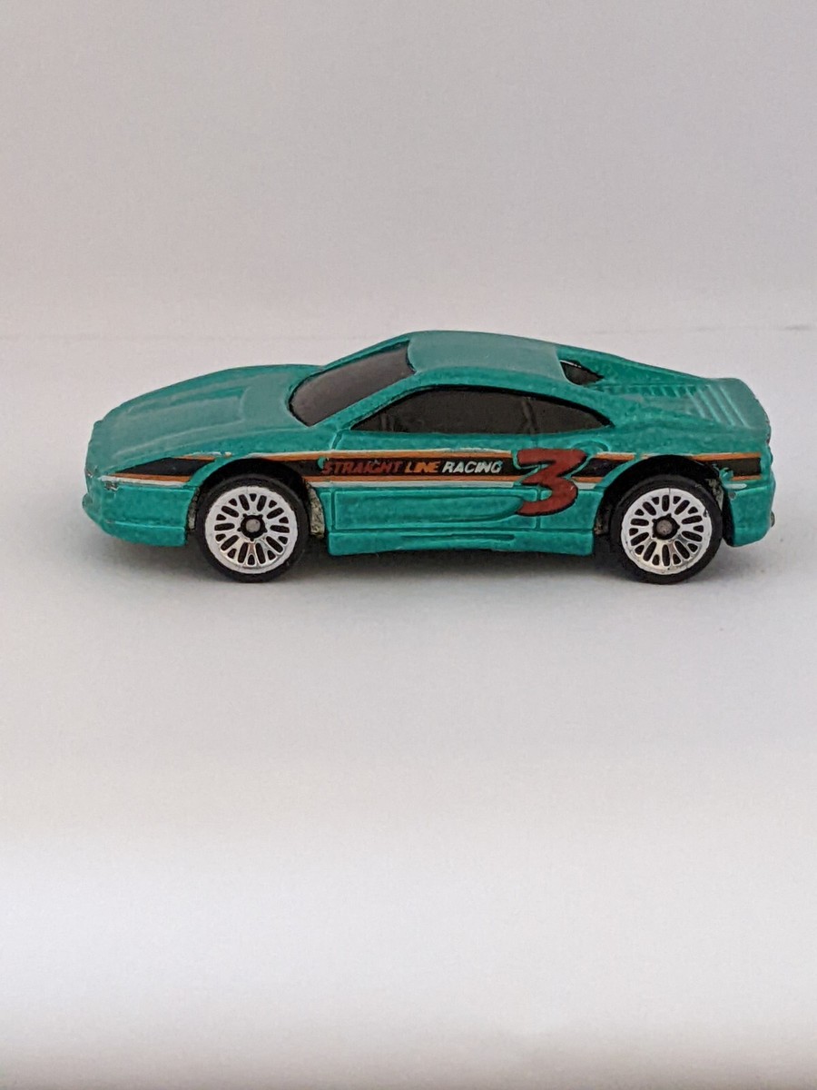 Hot Wheels Green Ferrari 355 Straight Line Racing Mattel Inc 1995
