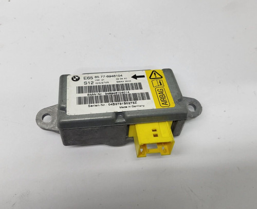 BMW 7er E65  Airbag Steuergerät Modul Sensor Tür  vorne rechts  6946104   (02)