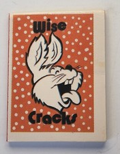 1976 Vintage Premium Cracker Jack Prize Wise Cracks with Rabbit Toy