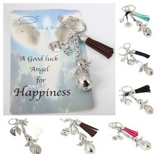Keyring metal locket gift idea lucky charm lucky charm