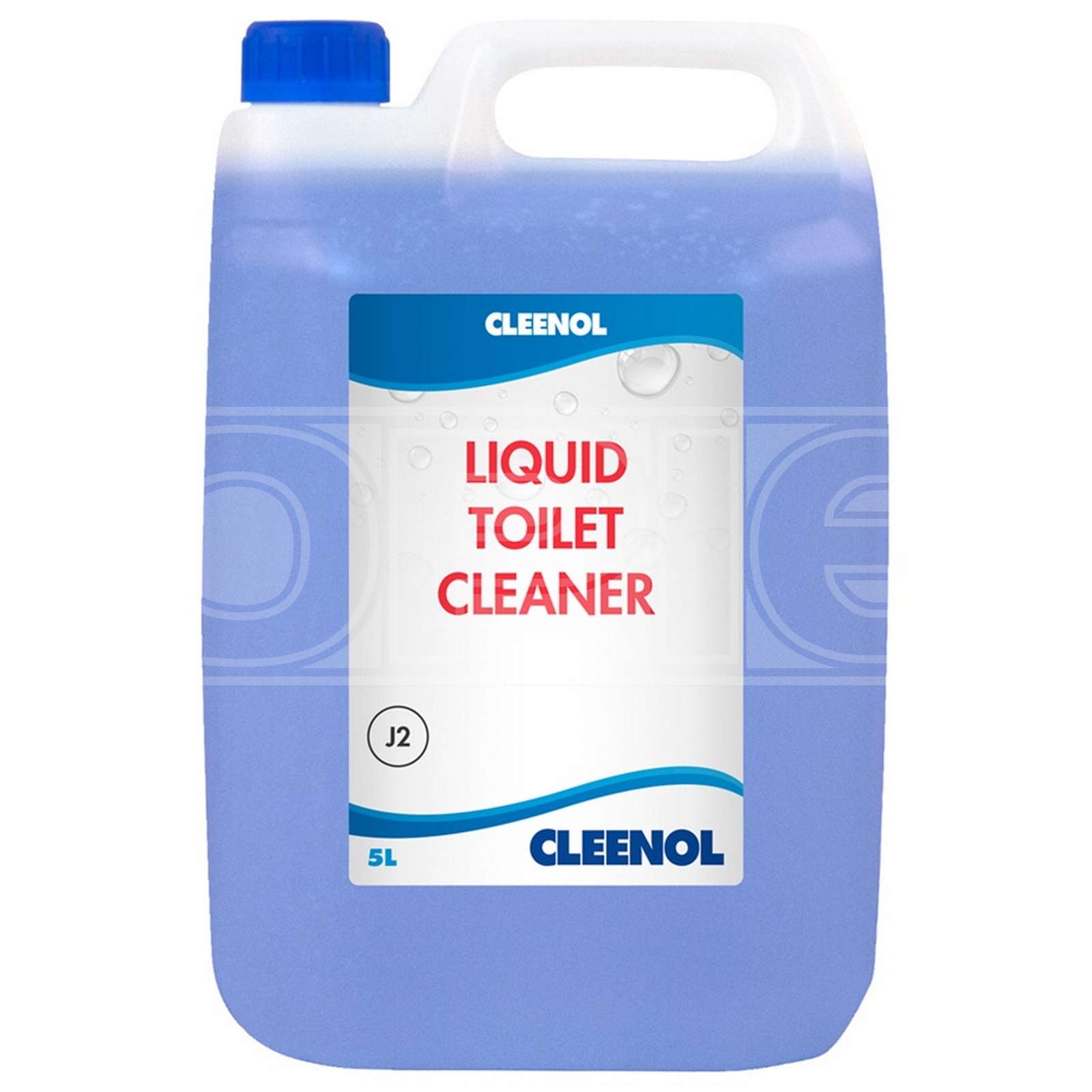 Liquid Toilet Cleaner Combats Limescale Pine Scent 5 Litres - Cleenol 082942X5