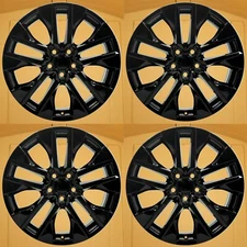 For Toyota RAV4 19-24 OEM Design Wheel 19" 19x7.5 4 Pcs GLOSS BLACK Rim 75244