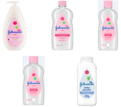 Johnson's Babyöl/Babypuder/Babypuder/Sets UK Bestseller