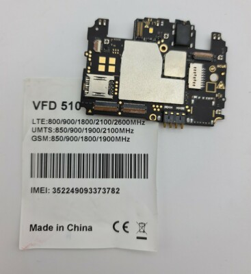 Vodafone SMART E8 VFD 510 Working Motherboard NOT READ SIM 