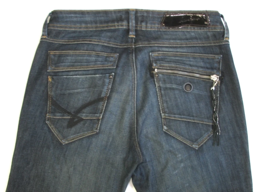 Firetrap - Vaqueros Slim Algodón Azul Brut W30 Talla 40 - Excelente Estado - Imagen 4 de 4