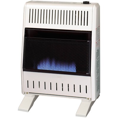 ProCom Propane Ventless Blue Flame Heater, 20K BTU, Manual, ML200HBA-B