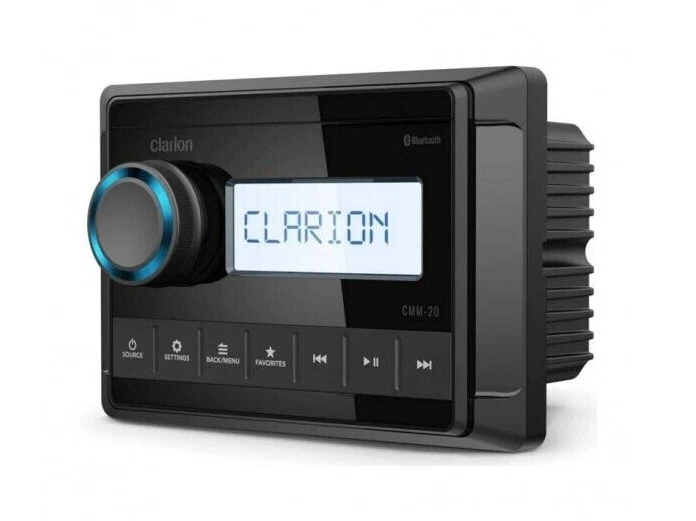 Clarion Marine Digital Multimedia Marine Receiver CMM-20 mit Bluetooth und USB - Bild 2 von 3