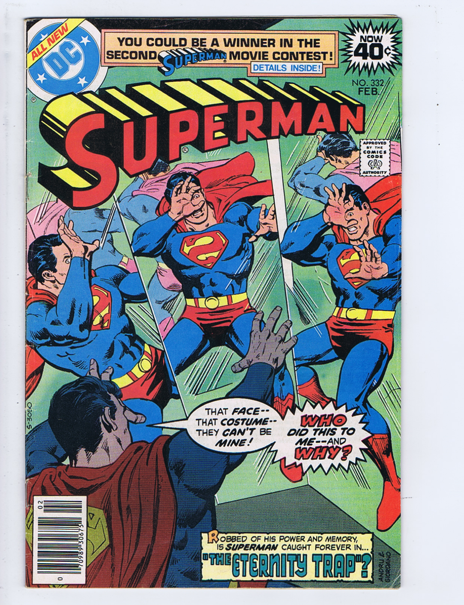 Superman #332 DC Pub 1979 The Eternity Trap! | eBay