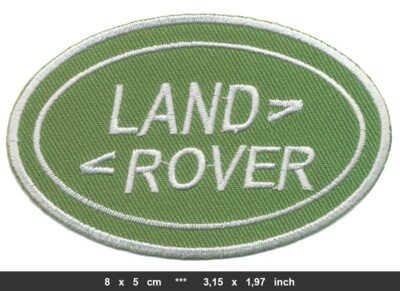 LAND ROVER Aufnäher Patch Automobile 4x4 Offroad Defender Discovery England v1