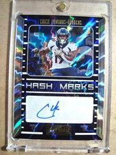 2022 Chase Edmonds Panini Playbook Hash Marks Autograph 01/99 MINT 🔥🔥🔥