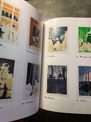 André Brasilier Lithographs 1958-1991 by Yann Pichon, HC DJ 1st