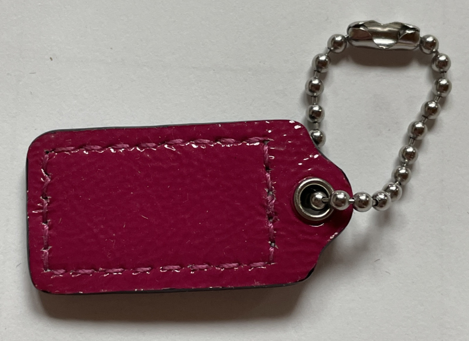 COACH~ AUTHENTIC Small Black/Raspberry Patent Lea… - image 4